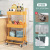 Floor Multi-Layer Trolley Rack Kitchen Removable Baby Products Newborn Storage Rack Snack Storage Rack