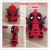 Factory Wholesale PVC Soft Rubber Cartoon Sneakers Keychain Three-Dimensional Soft Rubber Accessories Deadpool Toy Bag Hanging Ornaments