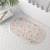 Morandi Style Oval Cake Velvet Bathroom Mats Bathroom Entrance Absorbent Floor Mat Carpet Bathroom Foot Mat