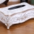 Acrylic paper towel box European rose all cover paper towel box hotel living room furnishings daily necessities
