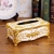 Acrylic paper towel box European rose all cover paper towel box hotel living room furnishings daily necessities