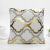 Amazon Hot Gilding Backrest Simple Pillow Cover Geometric Throw Pillowcase Bedside Cushion Home Decorative Cushion