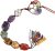 7 Colored Stone Seven Colors Crystal Stone Hand-Woven Pendant Natural Stone Lucky Tree Car Hanging Yoga Ornament