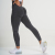 European and American Internet Hot Seamless Knitted Small Crescent Hip-Lifting Moisture Wicking Yoga Pants Exercise Workout Pants Sexy Hip-Showing Women