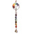 7 Colored Stone Seven Colors Crystal Stone Hand-Woven Pendant Natural Stone Lucky Tree Car Hanging Yoga Ornament