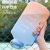 Gradient Color Plastic Cup Dunton Bucket Water Cup Large Capacity Outdoor Fitness Sports Bottle Sports Kettle Frosted Cup with Straw