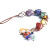 7 Colored Stone Seven Colors Crystal Stone Hand-Woven Pendant Natural Stone Lucky Tree Car Hanging Yoga Ornament