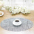 Cross-Border Oval PVC Placemat Amazon Table Insulation Mat Solid Color European Hotel Western-Style Placemat Non-Slip Placemat