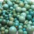 Turquoise Wholesale Raw Ore Natural Loose round Beads Beads Accessories Accessories Spacer Beads Beads Accessories Beads Necklace Bracelet Amusement Article Bracelet