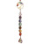 7 Colored Stone Seven Colors Crystal Stone Hand-Woven Pendant Natural Stone Lucky Tree Car Hanging Yoga Ornament