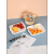 Plate Double-Layer Plastic Fruit Draining Tray Rectangular Tea Tray Multi-Functional Plastic Cup Holder Storage Rack