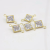 Square Zircon Accessories Wedding Shoes Garment Accessories Accessories Pendant Square Zircon Edging