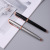 Metal Signature Pen Wholesale Student Black Writing Signature Pen Text Office Lettering Logo Gel Pen