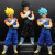 Dragon Ball Wukong Hand-Made Model Super Saiyan Gogeta Beji Special Battle Damage Cartoon Cartoon Doll Peripheral