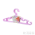 Amazon Hot Sale Solid Plastic Hanger Children's Hanger Non-Slip Adult Hanger Windproof Groove Seamless Baby Hanger