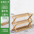 Shoe Rack Folding Multi-Layer Simple Household Economical Shelf Dormitory Door Storage Rack Installation-Free Bamboo Shoe Cabinet