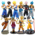 Dragon Ball Wukong Hand-Made Model Super Saiyan Gogeta Beji Special Battle Damage Cartoon Cartoon Doll Peripheral