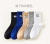 Women's Socks Autumn and Winter New Tube Socks Cute Black and White Flower Ins Trendy All-Matching Cotton Socks Factory Wholesale