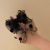 Polka Dot Bowknot Hair Ring Internet Celebrity 2022 New Organza Large Intestine Ring High Sense Bun Headdress Hair Ring