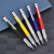 Six-in-One Metal Ball Point Pen Level a Scale Screwdriver Capacitor Head Ballpoint Pen Multifunctional Brush