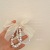 Korean-Style Double-Layer Pearl Soft Yarn Bowknot Hair Ring Trendy Bracelet Gentle Super-Fairy Head Rope High Elasticity