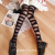 Lolita Cross Strap Romper Bandage Hollow-out Semi-Transparent Stockings Lolita Style Socks Milky White Binding Socks