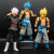 Dragon Ball Wukong Hand-Made Model Super Saiyan Gogeta Beji Special Battle Damage Cartoon Cartoon Doll Peripheral