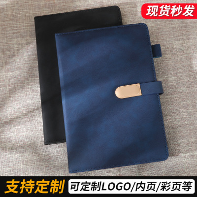 Small Buckle A5 Business Notebook Book Wholesale Advertising Stationery Journal Book Creative Stationery Card Book Customization
