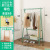 Coat Rack Floor Simple Modern Solid Wood Living Room Bedroom Storage Multifunctional Nordic Door Small Sling Cloth Rack