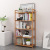 Multi-Layer Storage Rack Simple Bookshelf Living Room Floor Storage Rack Simple Modern Bedroom Bathroom Bamboo Storage Rack