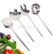 Cooking Stainless Steel Strainer and Soup Spoon Cooking Ladel Household Non-Stick Pan Kitchenware Set