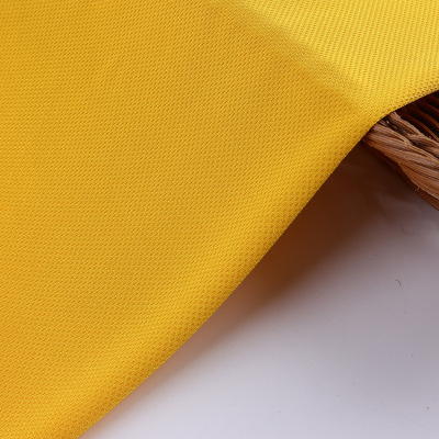 75D Bright Silk Bird's Eye Fabric Bright Beige Cloth 150G Warp-Knitting Mesh Cloth Sports T-shirt Fabric