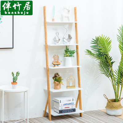 Flower Stand Floor Indoor Multi-Layer Flower Rack Balcony Living Room Succulent Stand Trapezoidal Shelf Wall-Mounted Bracket Creative Shelves