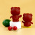 Vinyl Strawberry Bear Cake Baking Decoration Decoration Toys Story Strawberry Bear Bear Doll Cartoon Cute Bear