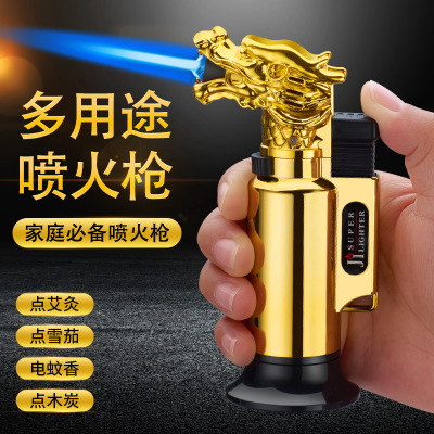 Factory Direct Supply Chinese Faucet Direct Punch Flame Gun Multi-Functional Household Roast Pig Hair Baking Igniter Flame Gun