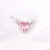 Tik Tok Live Stream Heart-Shaped Necklace Female Clavicle Chain Ins Advanced Design Sense Temperament Wild High Carbon Diamond Pink Pendant