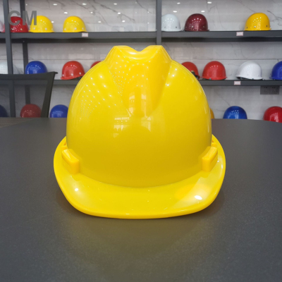 Labor Protection Helmet National Standard Checked Construction Site ABS Electrician Helmet Anti-Pressure Anti-Smashing Helmet Construction Cap
