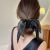 Summer Ribbon Headband Hair Band Girls' Hair Tie French Style Temperament Ponytail Hair String Bowknot Hair Ring High-Grade Headdress