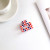 Chessboard Plaid Korean Retro Elegant Plaid Square Grip Small Versatile Acrylic Updo Hairpin Shark Clip