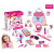 Children's Girls' Jewelry Cosmetics Toy Set Simulation Play House Mobile Phone Key Princess Makeup Handbags