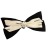 Korean New Camellia Hair Band Classic Style Bow Barrettes Black and White Letter Headband Elegant High-Grade Hair Accessories for Women