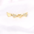 Japanese and Korean Fashion 18K Gold Plated One Style for Dual-Wear Love Heart Clover Pendant Neck Accessories Simple Fashionable All Match Jewelry