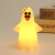 Halloween Decoration Ghost Pendant Halloween Ghost LED Electronic Candle Halloween Party Props