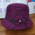 Old Hat Women's Spring and Autumn Hat Fashion Bucket Hat Western Style Grandma Hat Thin Bow Fisherman Hat