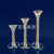 Single-Head Crystal Candlestick Candle Holder Dining Table European Decoration Model Room Soft Wedding Decoration 