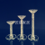 Factory Direct Sales European and American Crystal Candlestick Candle Holder Dining Table European Decoration Single-Head Candlestick Decoration Wedding Candlestick
