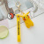 Pikachu Keychain Creative Cartoon Doll Couple Bags Pendants Car Keychain Factory in Stock Wholesale