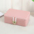 Factory Direct Sales Fashion Jewelry Storage Box Small Ring Earrings Necklace Jewelry Box Travel Portable Jewelry Box