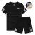 Men's Short Sleeve Shorts Running Basketball Breathable Quick-Drying Summer Sports Suit