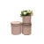 Fashion Simple round Gift Box Three-Piece Set round Barrel Flower Box Flowers Flower Pot Birthday Gift Box